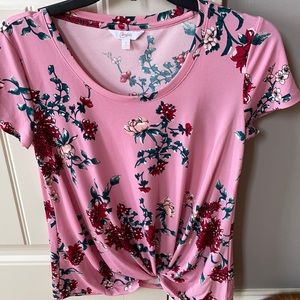 Candies front knot top